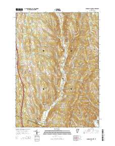 Randolph Center 2015 topographic map thumbnail