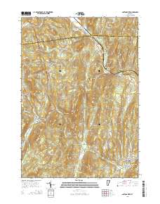 Saxtons River 2015 topographic map thumbnail