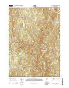 Governors Mountain 2015 topographic map thumbnail