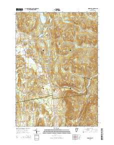 Hinesburg 2015 topographic map thumbnail