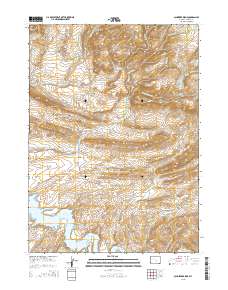Schneider Ridge 2015 topographic map thumbnail