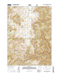 School Section Mountain 2015 topographic map thumbnail