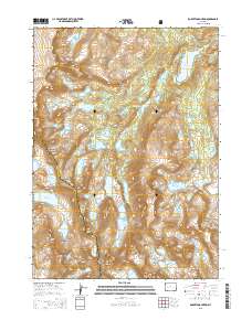 Roberts Mountain 2015 topographic map thumbnail