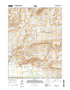 Poison Basin 2015 topographic map thumbnail