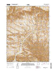 Richards Gap 2015 topographic map thumbnail