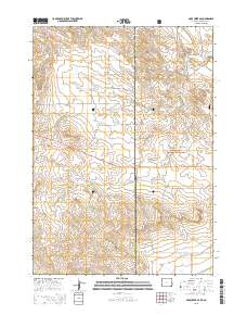 Mule Creek SE 2015 topographic map thumbnail