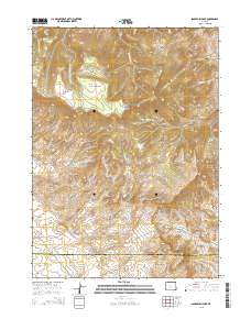 Sagebrush Park 2015 topographic map thumbnail