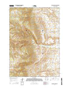 Robinson Canyon 2015 topographic map thumbnail