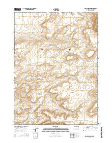 Rock Cabin Spring 2015 topographic map thumbnail