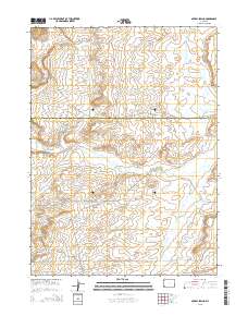 Mulkay Spring 2015 topographic map thumbnail