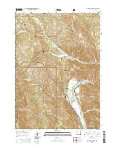 Munger Mountain 2015 topographic map thumbnail