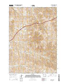 Scott Dam 2015 topographic map thumbnail