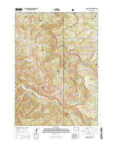 Sheridan Pass 2015 topographic map thumbnail