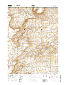 South Baxter 2015 topographic map thumbnail