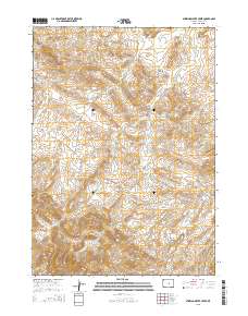 Stinking Water Creek 2015 topographic map thumbnail