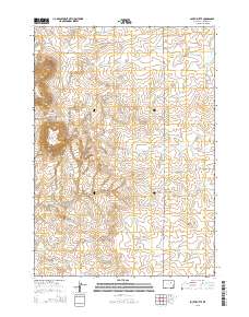 South Butte 2015 topographic map thumbnail