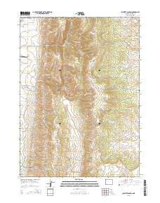 Sublette Canyon 2015 topographic map thumbnail