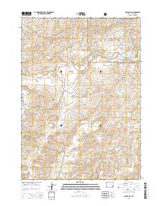 Suicide Hill 2015 topographic map thumbnail