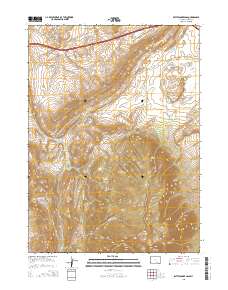Rattlesnake Pass 2015 topographic map thumbnail
