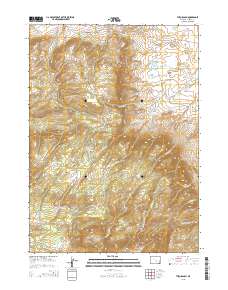The Q Ranch 2015 topographic map thumbnail