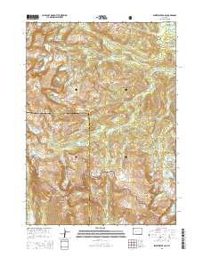 Sweetwater Gap 2015 topographic map thumbnail