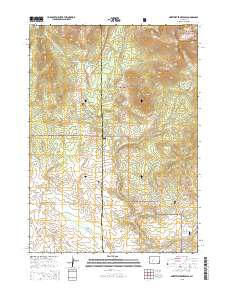 Sweetwater Needles 2015 topographic map thumbnail
