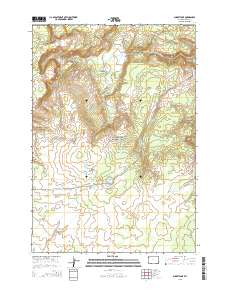 Summit Lake 2015 topographic map thumbnail
