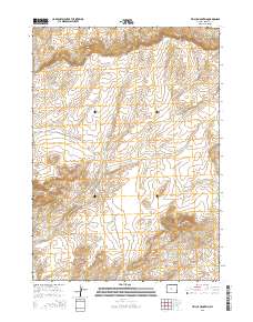 Tin Cup Mountain 2015 topographic map thumbnail