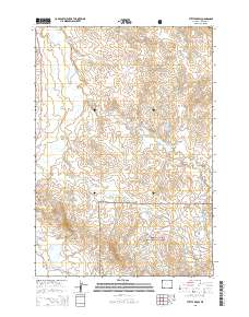 Tuttle Draw 2015 topographic map thumbnail