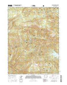 Solomon Creek 2015 topographic map thumbnail