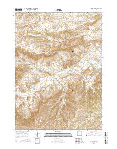 Spring Creek 2015 topographic map thumbnail