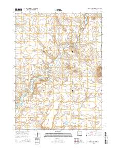 Tabernacle Butte 2015 topographic map thumbnail