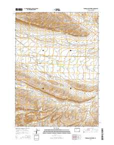 Thompson Reservoirs 2015 topographic map thumbnail