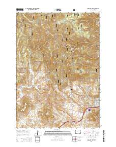 Sundance West 2015 topographic map thumbnail