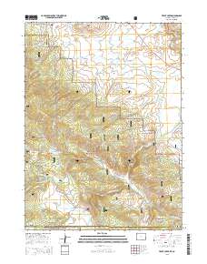 Trent Creek 2015 topographic map thumbnail