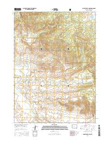 Pocket Creek Lake 2015 topographic map thumbnail