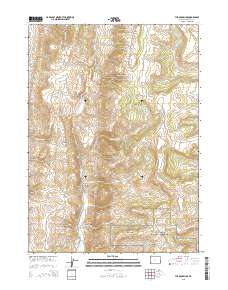 The Rock Slide 2015 topographic map thumbnail