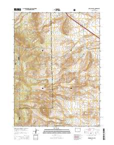 Strouss Hill 2015 topographic map thumbnail