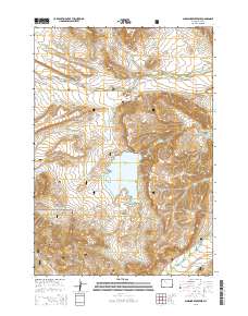 Sunshine Reservoir 2015 topographic map thumbnail