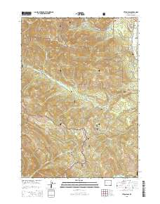 Teton Pass 2015 topographic map thumbnail