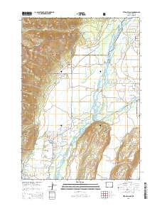 Teton Village 2015 topographic map thumbnail