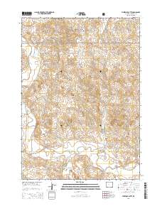 Threemile Butte 2015 topographic map thumbnail