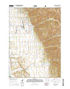 Thayne East 2015 topographic map thumbnail