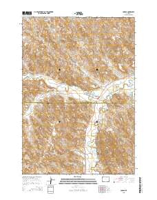 Ucross 2015 topographic map thumbnail