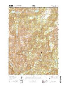 Washakie Park 2015 topographic map thumbnail