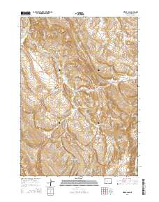 Weiser Pass 2015 topographic map thumbnail