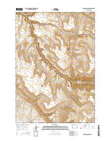 Simmons Canyon 2015 topographic map thumbnail