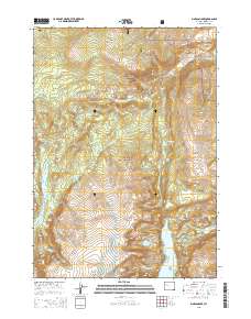 Simpson Lake 2015 topographic map thumbnail