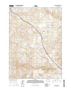 Simpson Draw 2015 topographic map thumbnail