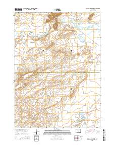 Bucklin Reservoirs 2015 topographic map thumbnail